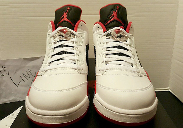 Air Jordan 5 Fire Red Low Release Date 8