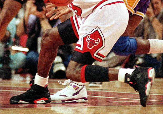 Air Jordan 6 Infrared from 1991 NBA 