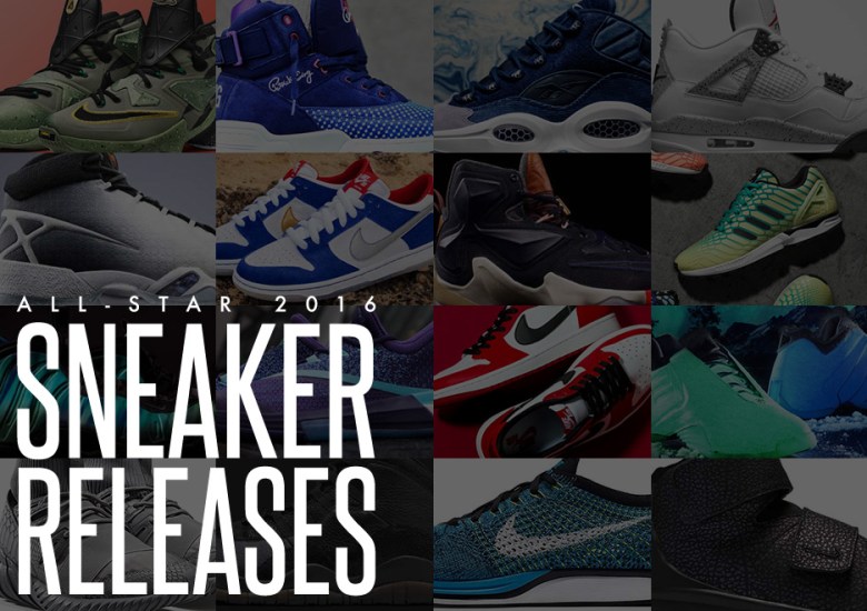 A Comprehensive Guide To Every 2016 All-Star Sneaker Release