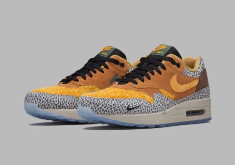 Atmos X Nike Air Max 1 Safari 2016 Retro 