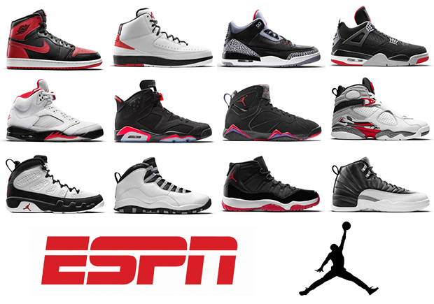 ESPN Every Air Jordan In History -