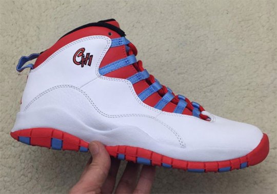Air Jordan 10 Retro Inspired By The Chicago City Flag