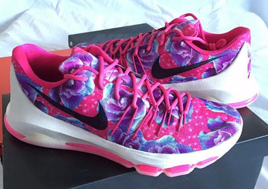 Detailed Look At The Nike KD 8 PRM “Aunt Pearl”