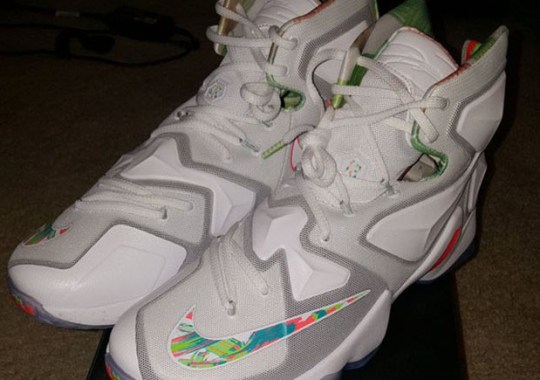 First Look At The Nike LeBron 13 “Easter”