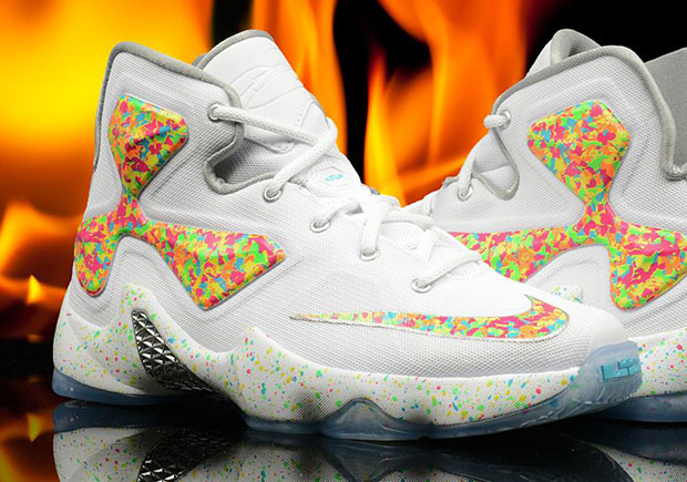 Lebron 13 cheap fruity pebbles