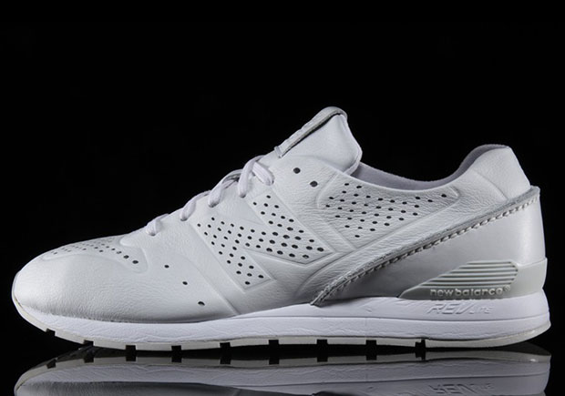 New Balance 696 Deconstructed White Leather 2