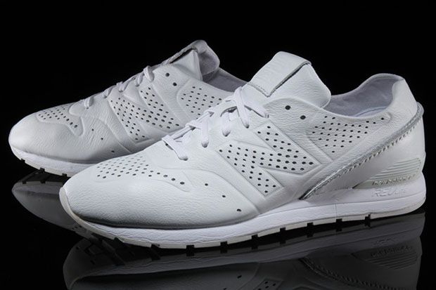 New Balance 696 Deconstructed White Leather 3