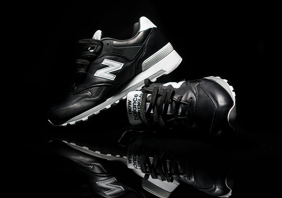 New Balance Made In England Football Pack Black White 577 2