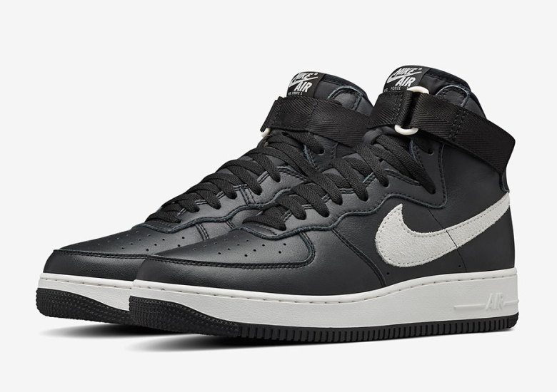 The Nike Air Force 1 High QS Is Releasing In Black And White ...