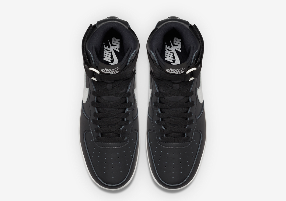 Nike Air Force 1 High Qs Og Black White 04