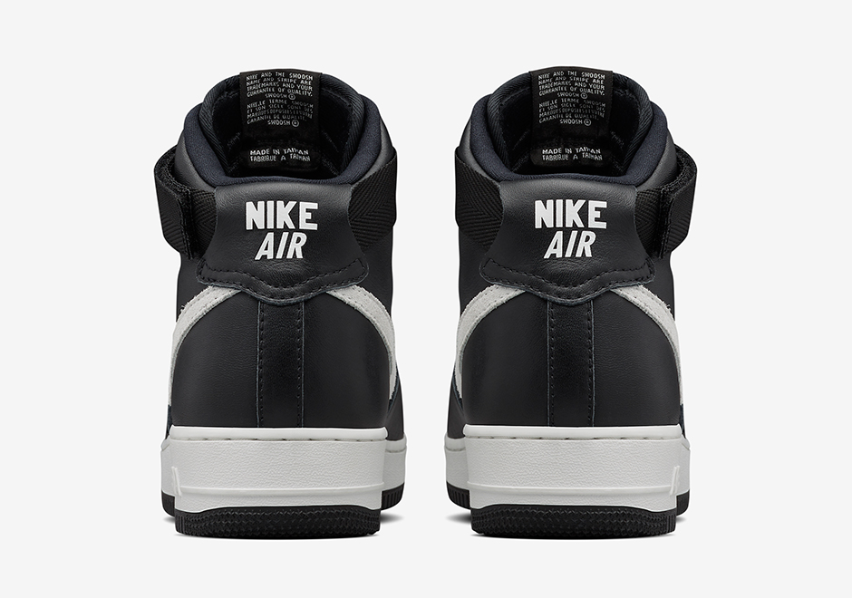 Nike Air Force 1 High Qs Og Black White 05