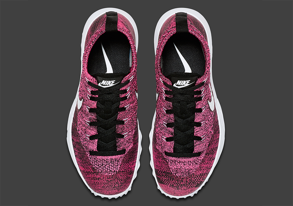 Nike Flyknit Chukka Golf Pink Pow 4