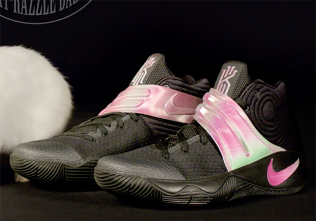 You Can Now Add Iridescent Straps On The NIKEiD Kyrie 2 - SneakerNews.com