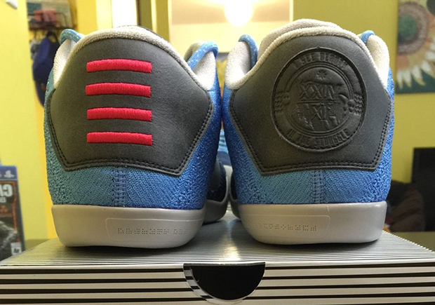 New Nike Kobe 11 “Brave Blue” Reveals Hidden Message On The Heel