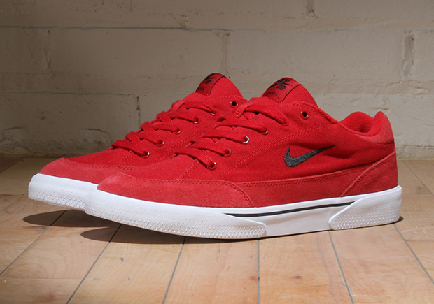 The Nike SB GTS Paints Its Canvas With Gym Red
