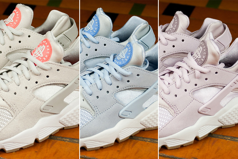Three New Nike Huaraches Make Suede And Gum Look So Good