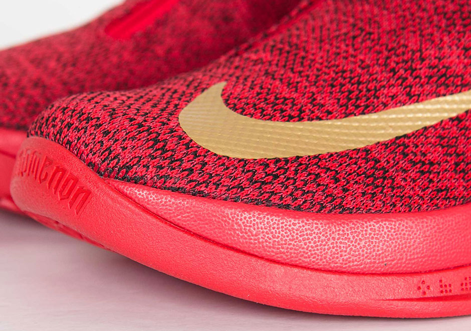 Nike Zoom Kobe Icon Red Black Gold 5