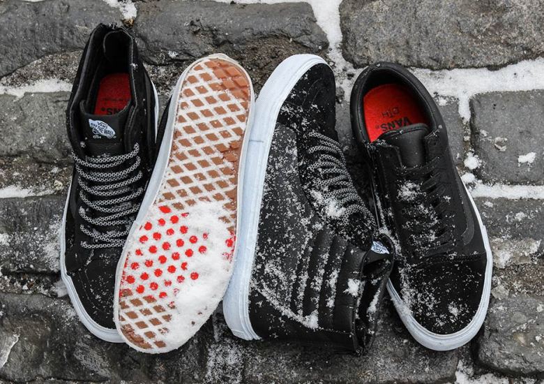 Canadian Labels Off The Hook And Raised By Wolves Team Up For A Wintry Vans Collaboration