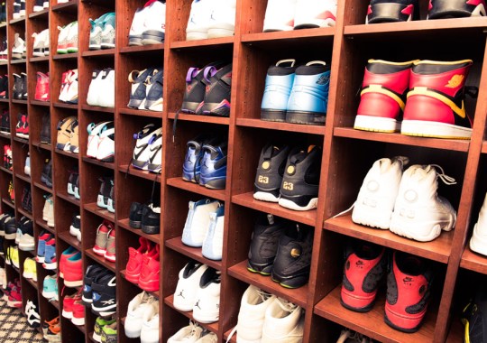 Rick Ross Displays His Sneaker Closet Like A Museum