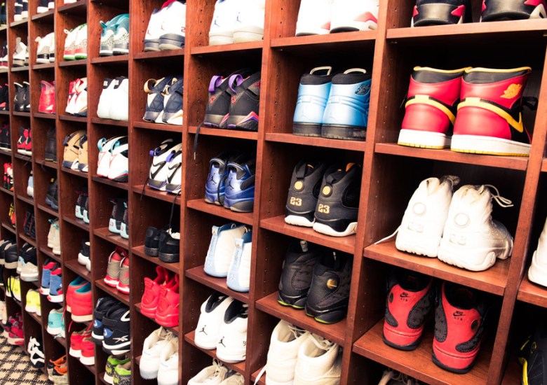 Rick Ross Displays His Sneaker Closet Like A Museum