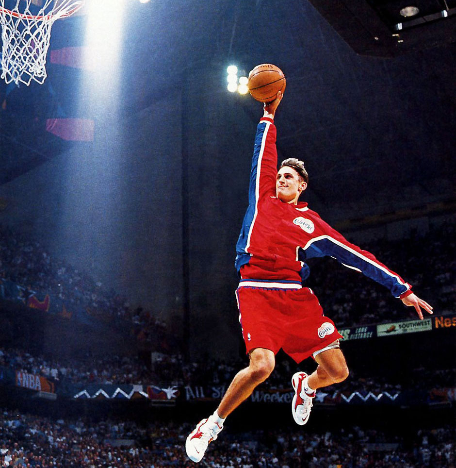 Slam Dunk Brent Barry 96 Dunk Contest Zoom Flight 95