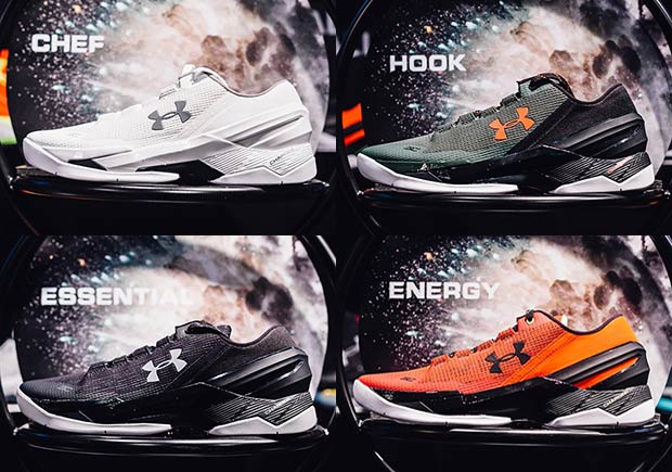 A Preview Of Upcoming Colorways Of The Under Armour Curry Two Low