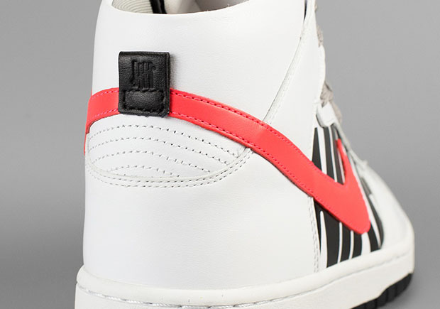Undefeated Nike Dunk Lux White Infrared 4