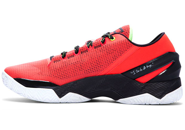 Under Armour Curry Two Low Red Energy Release Date 2