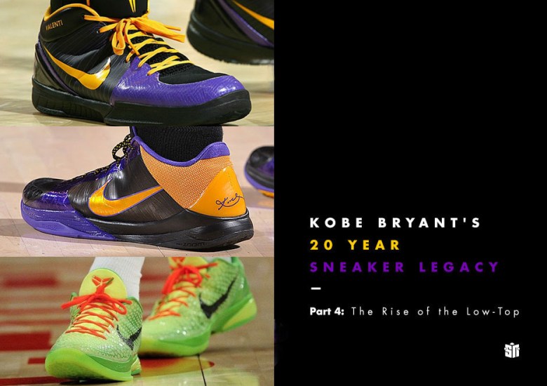 Escupir deletrear relajarse Kobe Bryant's 20 Year Sneaker Legacy - Part 4: The Rise of the Low-Top -  SneakerNews.com