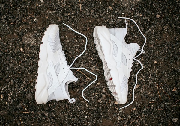 Nike Air Huarache Ultra “Triple White” - SneakerNews.com