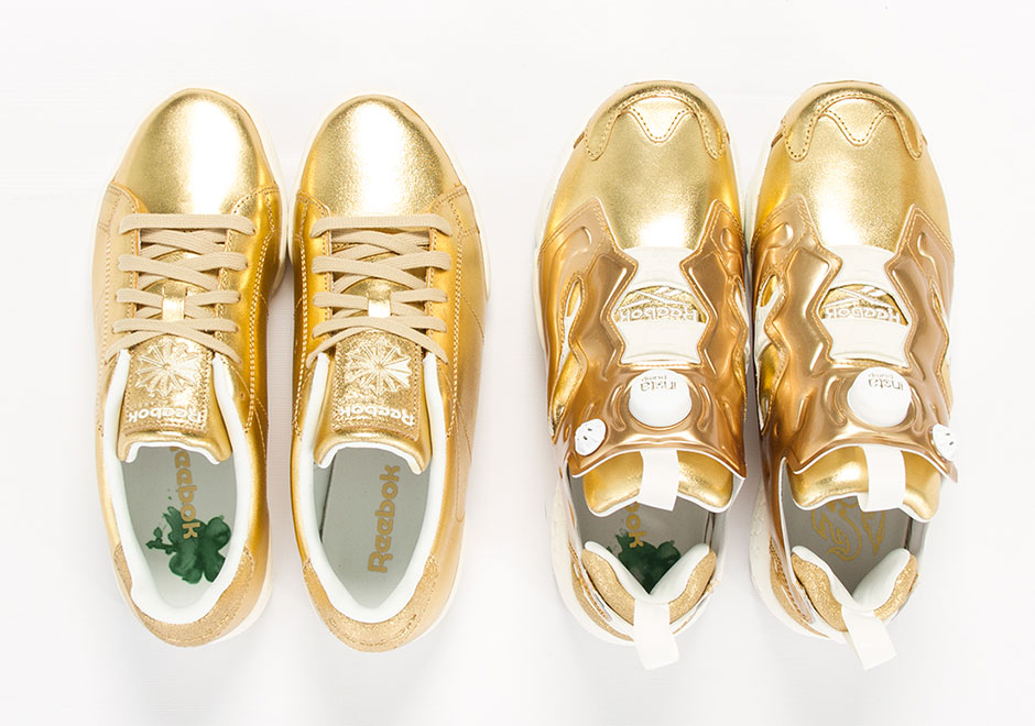 Get Lucky With Reebok's "Pot Of Gold" Collection