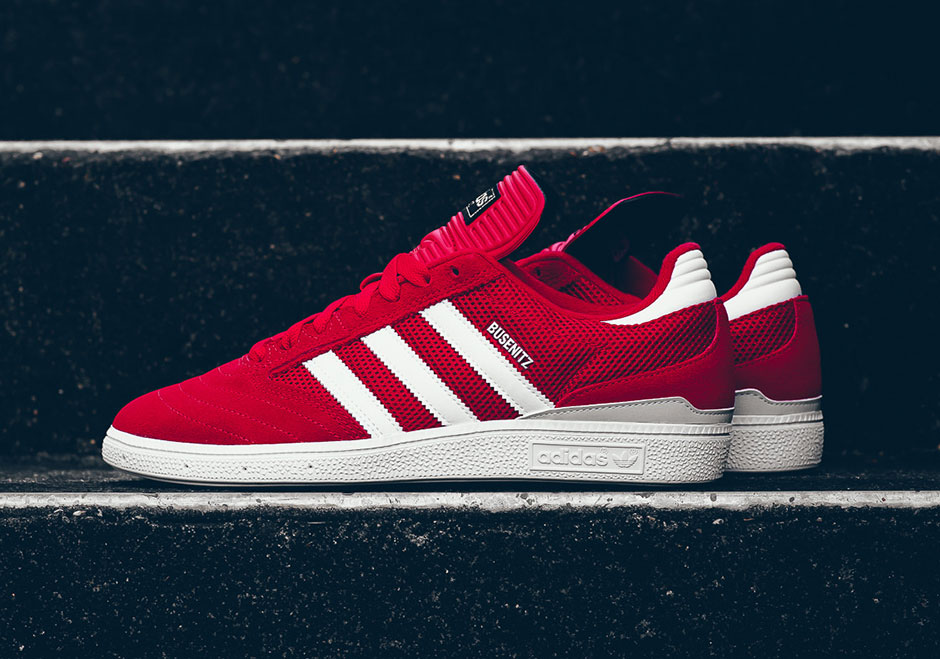 The adidas Busenitz In Mesh Form -