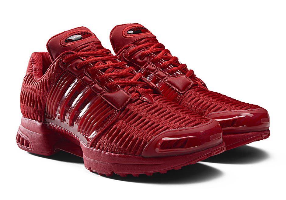 adidas climacool running shoes red black