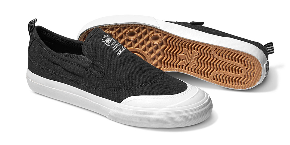 adidas skate slip on shoes