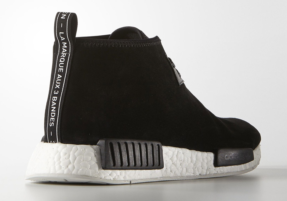 Adidas Nmd Chukka Black Suede Release 1