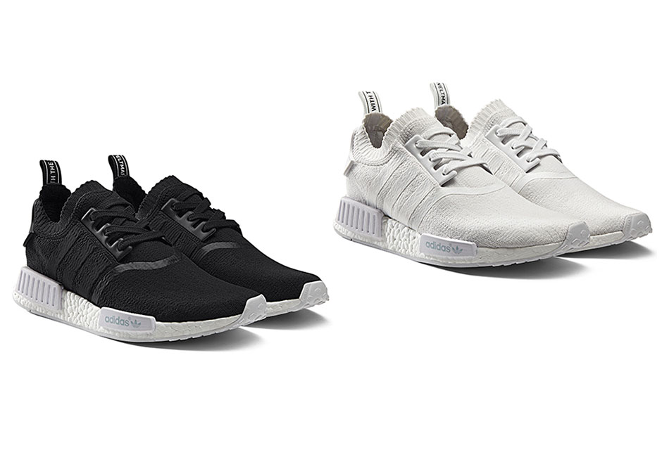 adidas nmd_r1 monochrome pack triple white