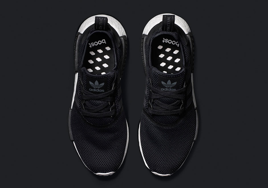 Adidas Nmd Runner Mesh Black White 2