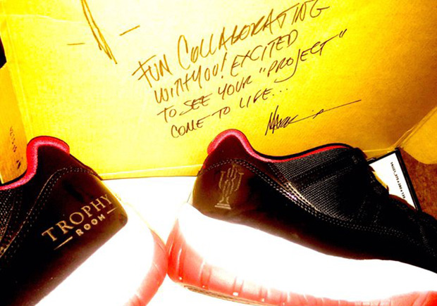 Mark Smith Gave A Special Gift To Marcus Jordan’s Trophy Room Sneaker Store