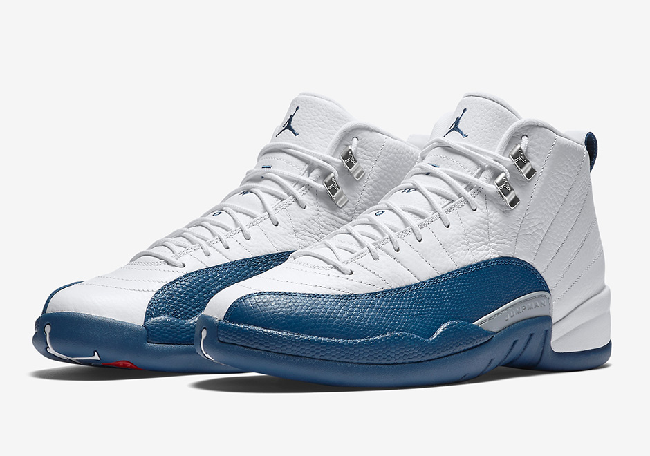 blue jordan retro 12