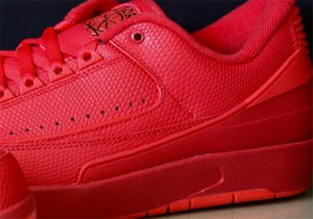 A Closer Look At The Red Air Jordan 2 Low