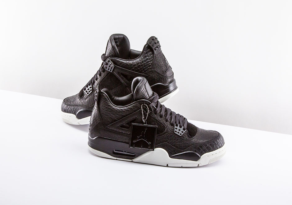 Air Jordan 4 Pinnacle Black Snake Pony Hair 22