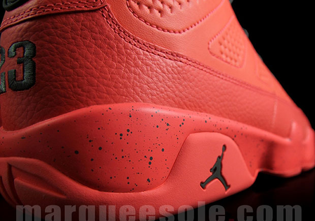 Air Jordan 9 Low Bright Red New Images 4