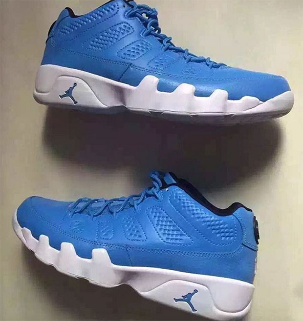 Baby blue and white on sale 9s