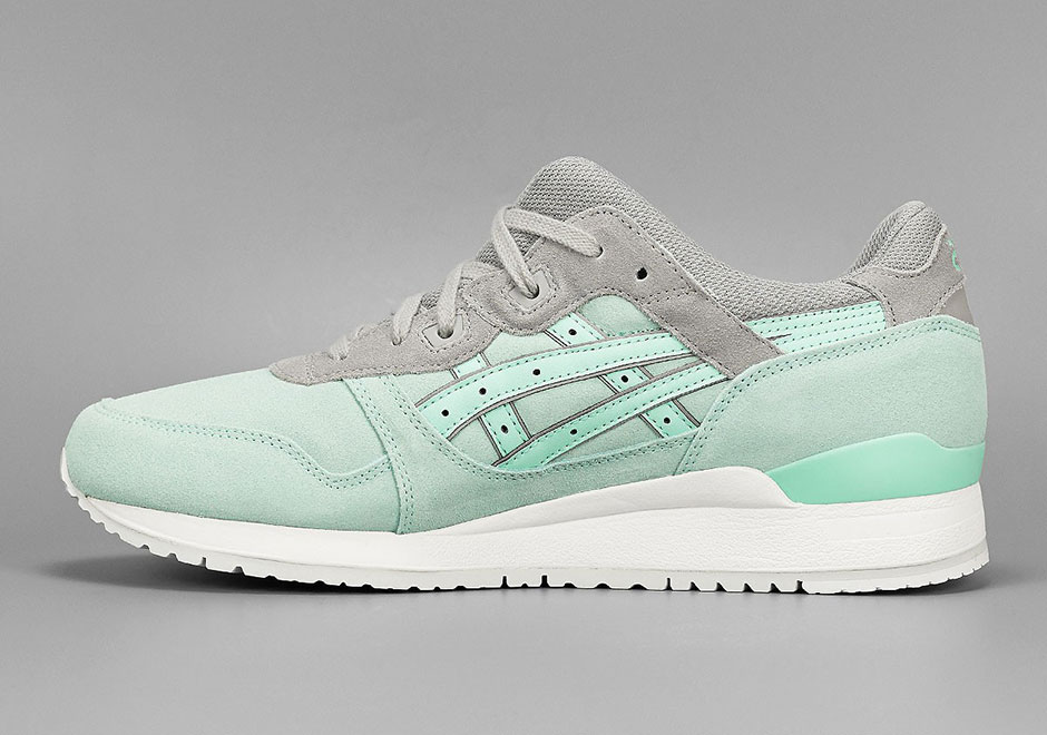 Asics gel lyte iii mint discount green grey