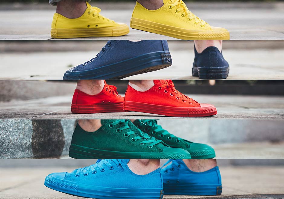 colorful chuck taylors