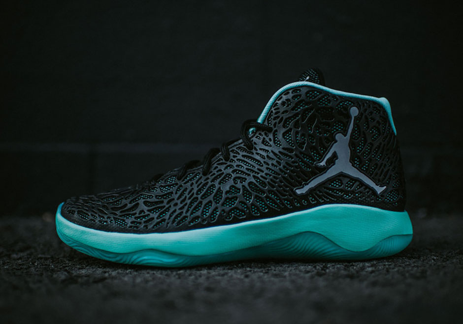 jordans black and turquoise