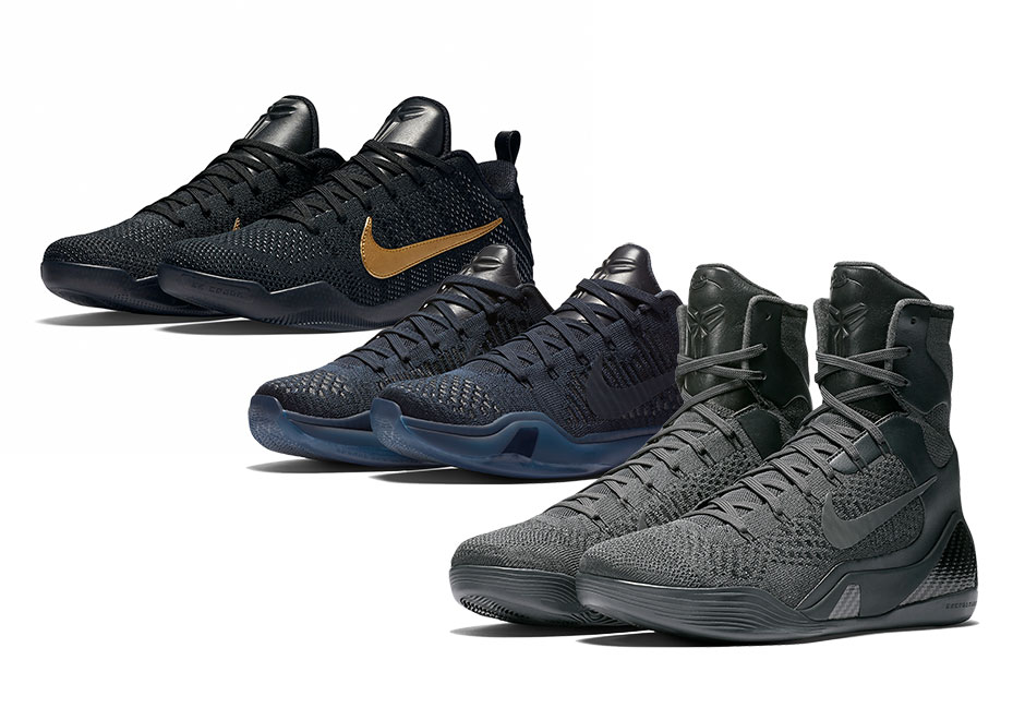 patrimonio Mente Periódico Nike Kobe "Black Mamba" Pack: The Flyknit Era - SneakerNews.com