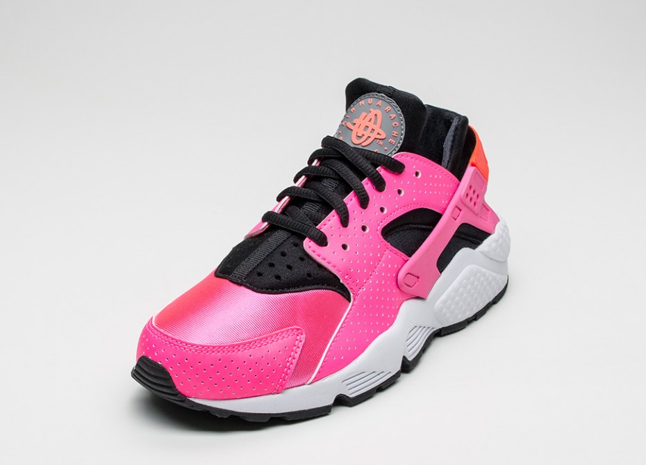 Nike Air Huarache Pink Flash Black 02