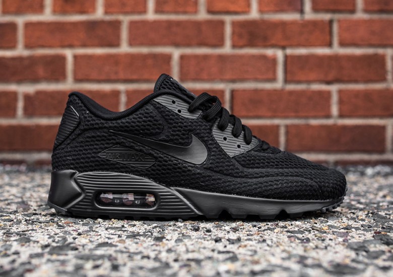 A “Triple Black” Colorway Of The Nike Air Max 90 Ultra BR Is Here
