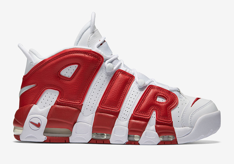 red and white scottie pippen shoes Online